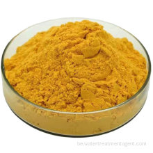 Жоўта-карычневы парашок для ачысткі вады сульфатам жалеза